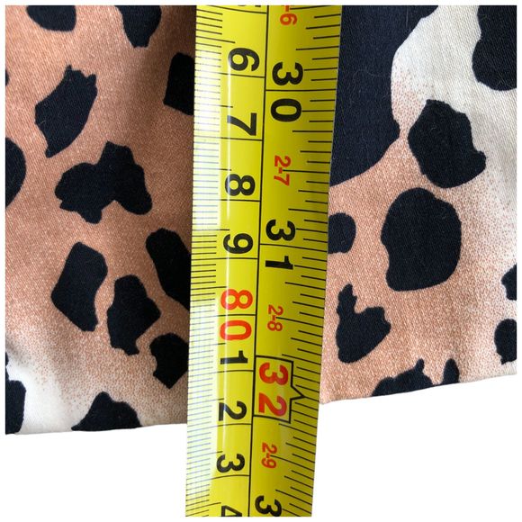 Andrade Collection Leopard Animal Print Trench Coat Rain Coach  Size S - Picture 9 of 11